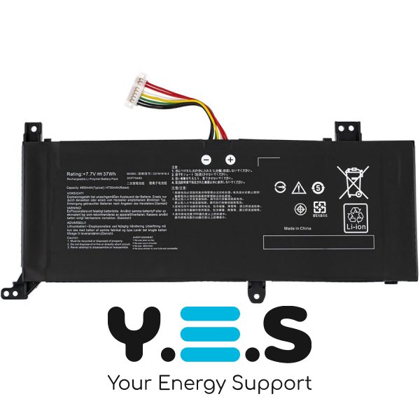 Батарея для ASUS X412FA, X512FA, X412UB, X512FJ, X512FL C21N1818 7.7V 4850 mAh 37Wh