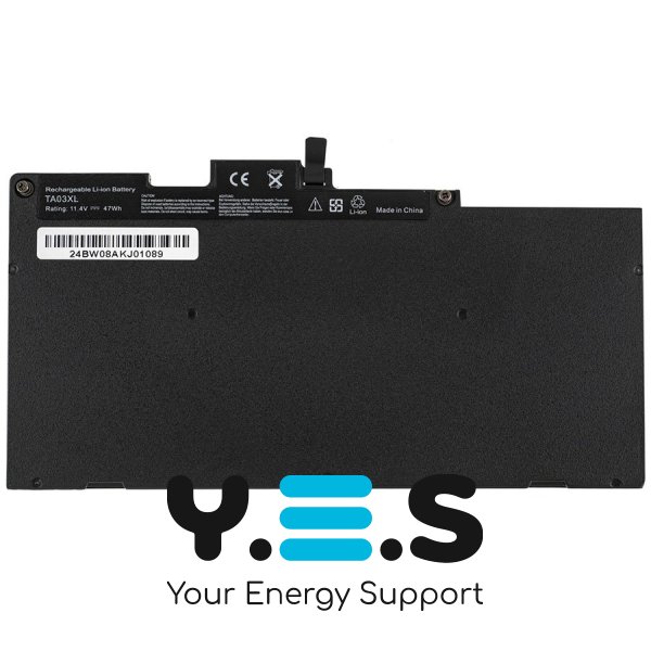 Батарея для HP EliteBook: 840 G4, 850 G4 TA03XL 11.4V 4100mAh 47Wh