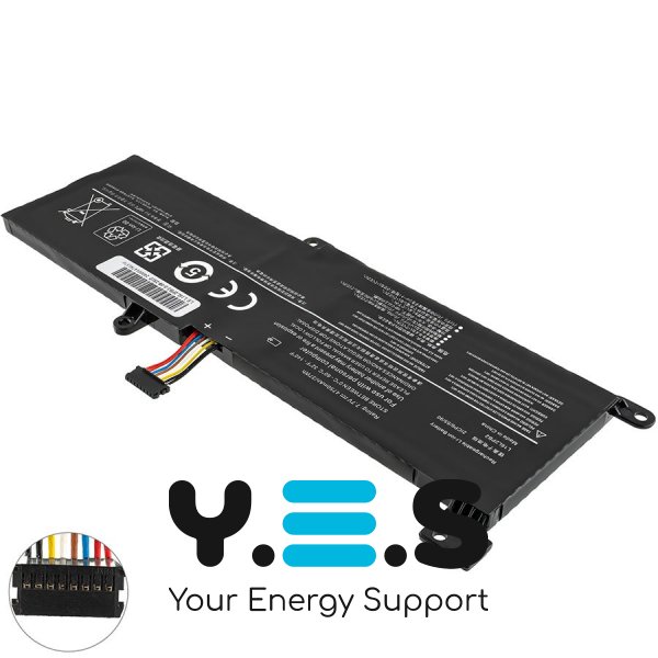 Батарея для LENOVO IdeaPad: 320-15IAP, 320-15ISK, 320-15IKB L16L2PB2 7.7V 4750mAh 36Wh