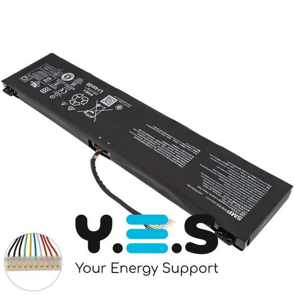 Батарея (оригінал) для Acer Nitro: AN517-42, AN517-55 AP21A7T 15.4 5840mAh