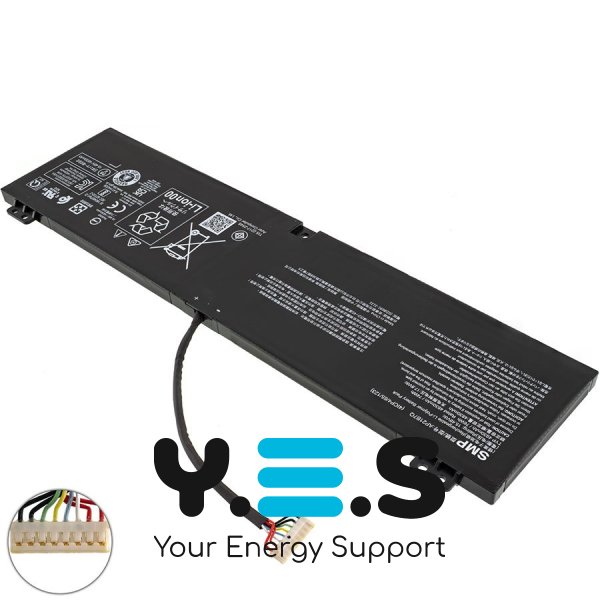 Батарея (оригінал) для Acer Predator PT314-52s AP21B7Q 15.48 4930mAh