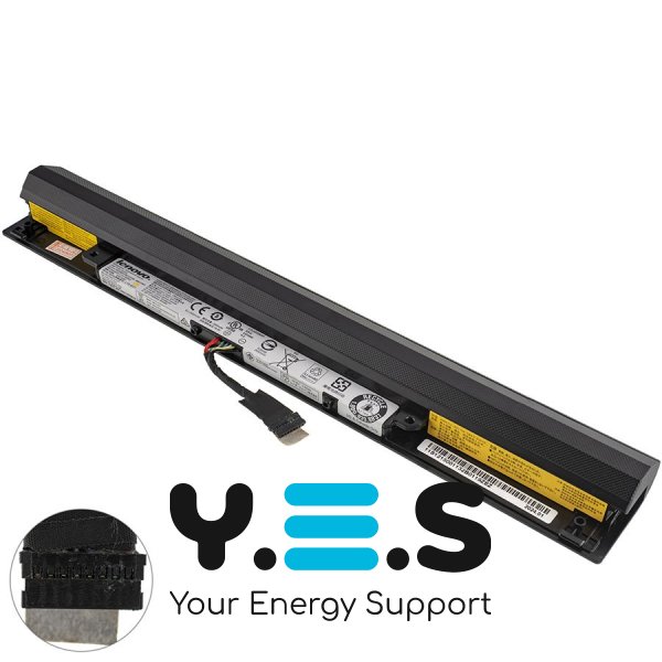 Батарея (оригінал) для LENOVO IdeaPad 100-15IBD, 110-15ISK, 300-15IBR, 300-15ISK, 300-17ISK L15S4A01 Короткий кабель 14.4V 2800mAh lack