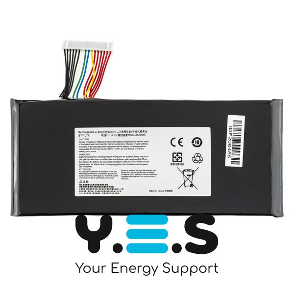 Батарея (оригінал) для MSI GT72, GT72S, GT80, GT80S, MS-1781, MS-1783 BTY-L77 11.1V 7800mAh