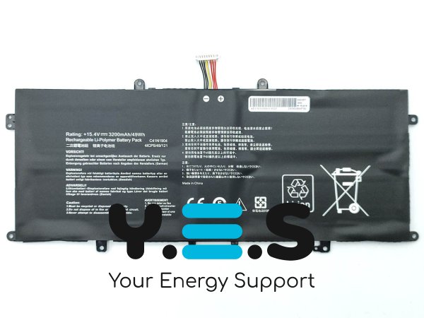 Батарея для ASUS ZenBook 14 UX425UA, UM425IA, UX425EA, UX425JA, BX325JA, UX325EA ,UX325JA, UX363EA, UX371EA, UX391UA C41N1904 15.4V 3200mAh 49Wh