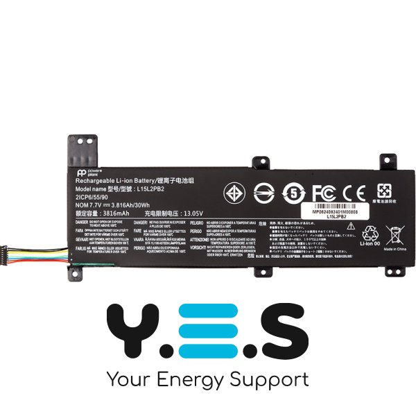 Акумулятор для LENOVO IdeaPad 310-14ISK 320-14IKB 510-15IKB L15L2PB2 7.7V 3816mAh