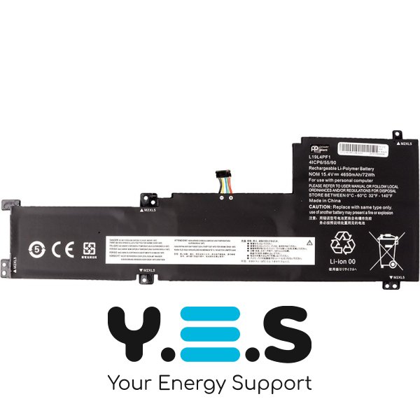 Акумулятор для LENOVO Ideapad 5-15 15IIL05 15ARE05 15ITL05 L19L4PF1 15.4V 4650mAh