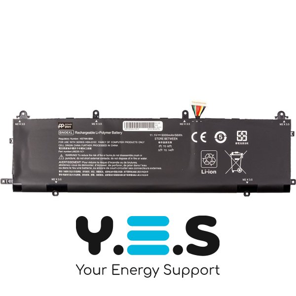 Акумулятор для HP Spectre X360 15-EB x360 Convertible 15 BN06XL 11.1V 5000mAh