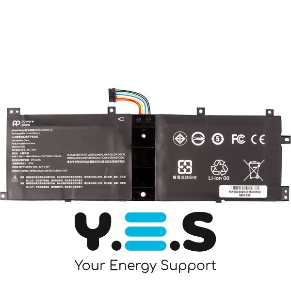 Акумулятор для LENOVO Ideapad Miix 510 520 BSNO4170A5-AT 7.68V 4955mAh