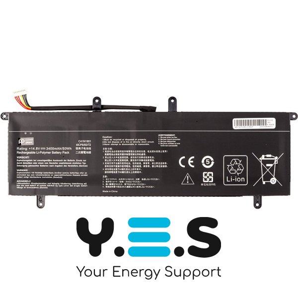 Акумулятор для Asus ZenBook Duo UX481FA, UX481FL UX481 C41N1901 14.8V 3400mAh