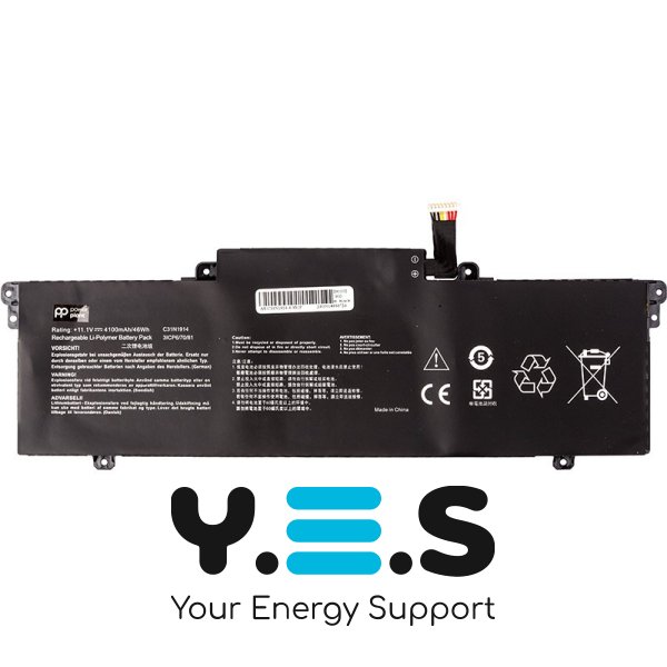 Акумулятор для ASUS ZenBook 13 14 UX435 C31N1914 11.1V 4100mAh
