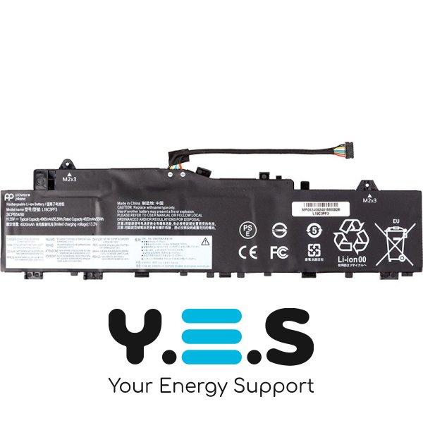Акумулятор для Lenovo IdeaPad 5-14ALC05, IdeaPad 5-14ARE05 та IdeaPad 5-14ITL05  L19C3PF3 11.55V 4965mAh