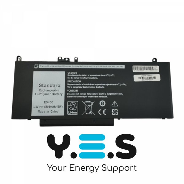 Батрея для Dell Latitude E5250 E5450 E5550 E5470 E5570 G5M10 7.4V 5800mAh
