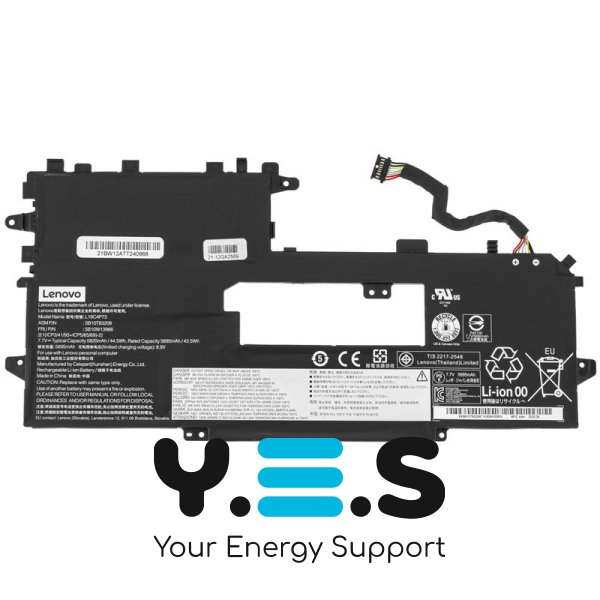 Батарея (оригінал) для LENOVO ThinkPad X1 Titanium Yoga Gen 1 L19M4P73  7.72V 5820mAh 44.5Wh