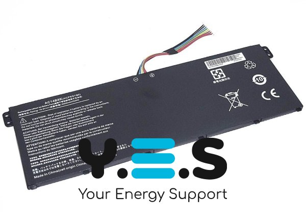 Батарея (оригінал) для Acer Aspire V5-122, V5-122P, V5-132, V5-132P V3-371, V3-372 Chromebook: C810, C910, CB3-531, CB5-311 AC14B8K 15.2V 2600mAh