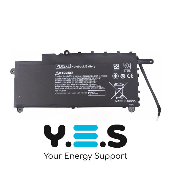 Батарея для HP Pavilion X360 11-N000-N100 Series PL02XL 7.6V 25.85Wh 3400mAh