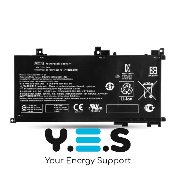 Батарея для HP Pavilion 15-BC Omen 15-AX000 Series TE03XL  11.55V 62Wh 5360mAh