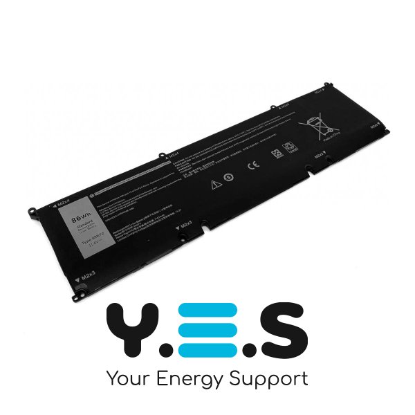 Батарея для DELL XPS 15 9500 9520 7510 Precision: 5550, 5560, 5570 Alienware M17: R3, R4 69KF2 11.4V 86Wh
