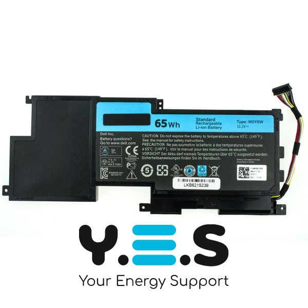 Батарея (оригінал) для DELL XPS: 15-L521x series W0Y6W 11.1V 5700mAh 65Wh