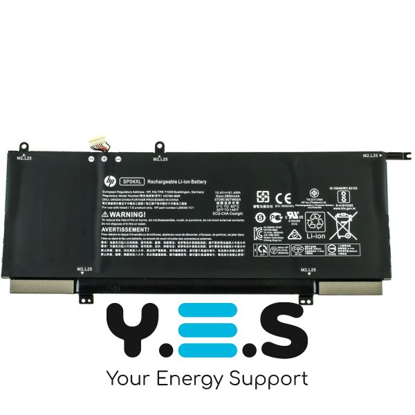 Батарея (оригінал) для  HP Spectre x360 Convertible 13-AP series SP04XL 15.4V 3990mAh 61.4Wh