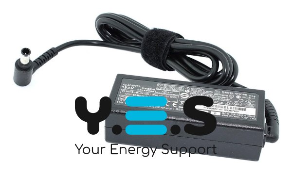 Блок живлення для ноутбука Sony 45W 19.5V 2.3A (6.5×4.4мм) VGP-AC19V68 OEM