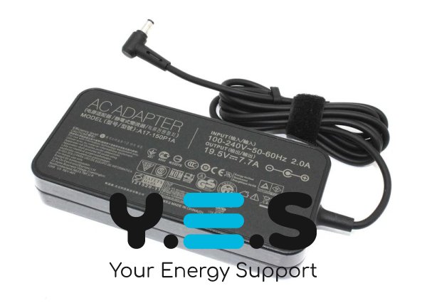Блок питания для ноутбука Asus 150W 19V 7.7A 5.5x2.5mm slim A17-150P1A OEM