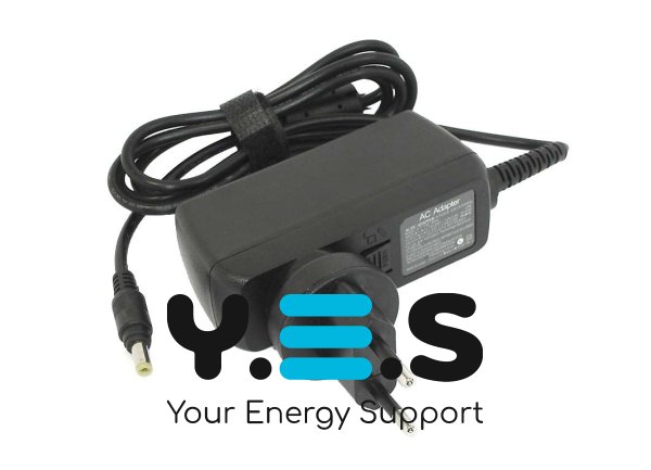 Блок живлення для ноутбуків Asus 22W 9.5V 2.31A 4.8×1.7мм (AS220954817) – зарядний пристрій для Eee PC 700, 701SD, 701SDX з розбірною виделкою (OEM)