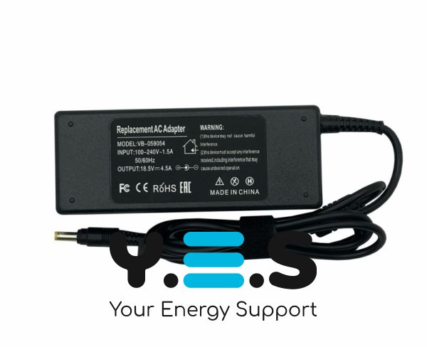 Блок живлення для ноутбуків HP 83W 18.5V 4.5A 4.8×1.7мм (H831854817) – заміна для Pavilion, Presario, G-серії