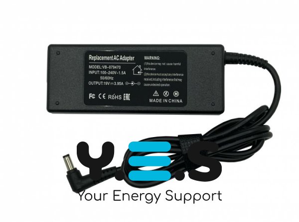 Блок живлення HP YDS-075A 75W 19V 3.95A 5.5×2.5мм аналог для ноутбуків