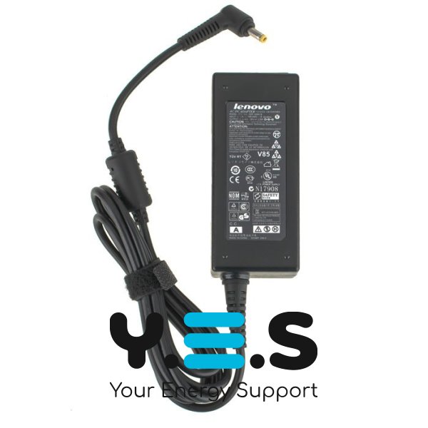 Блок живлення для ноутбуків Lenovo 45W 20V 2.25A (4.0×1.7мм, L-образний, чорний, RECTANGULAR) – для IdeaPad 100S, S21e, B50-10, Flex 3