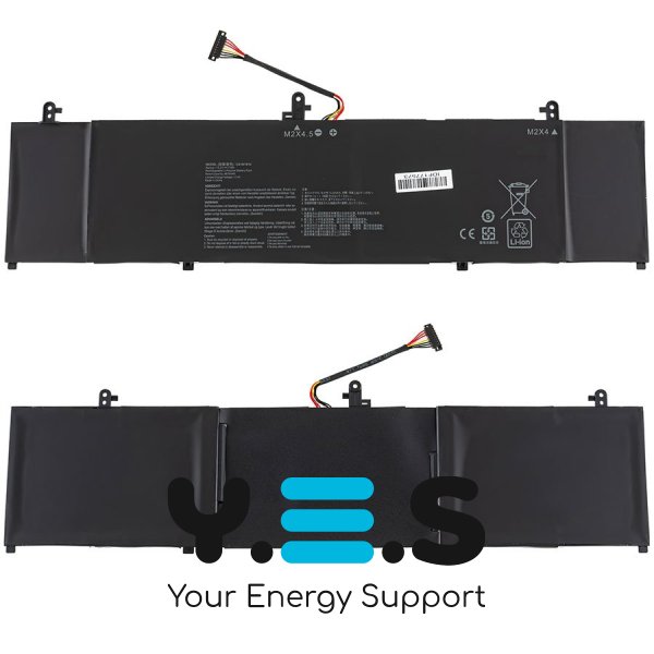 Акумулятор C41N1814 для ASUS ZenBook 15 UX533FD / UX533FN — 15.2V, 4670мАг, 71Wh (Чорний)