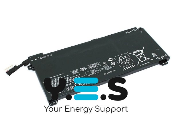 Батарея PG06XL для HP Omen 15-dh, 15-dc, 15-dp — 11.55V, 5676мАг, Чорна (OEM)