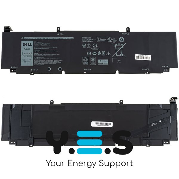 Оригинальная батарея для ноутбука DELL 3324J (Precision 5750) 11V, 56Wh, Black