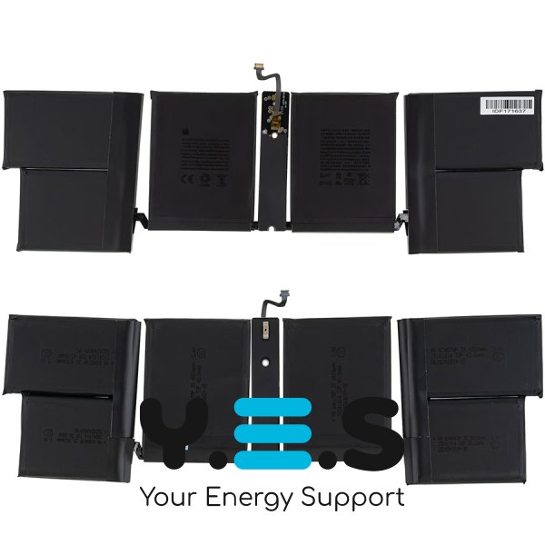 Оригінальна батарея для ноутбука Apple A2976 (MacBook Pro 16” A2991, 2023) — 11.57V, 99.6Wh, чорна