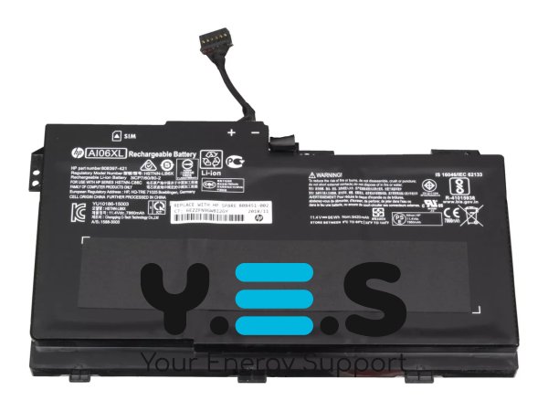 Оригінальна батарея для ноутбука HP ZBook 17 G3 11.4V 8420mAh 96Wh Black AI06XL