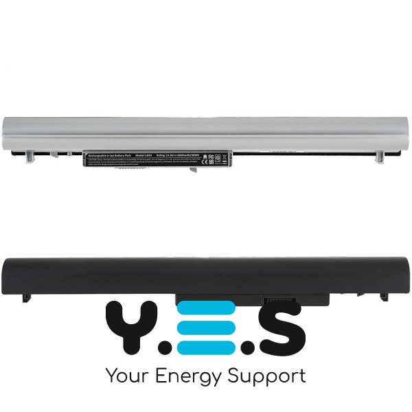 Батарея для ноутбука HP LA04 (Pavilion 14-N000, 15-N000, 15-N200 series) — 14.8V, 2600mAh, 37Wh, срібляста