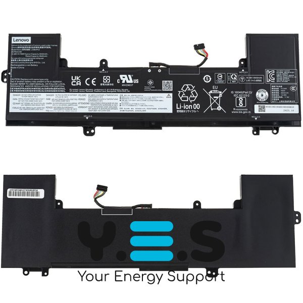 Оригінальна батарея для ноутбука Lenovo L23M4PK2 (IdeaPad Slim 5 15IRH9R) — 15.08V, 3050mAh, 45.96Wh, чорна