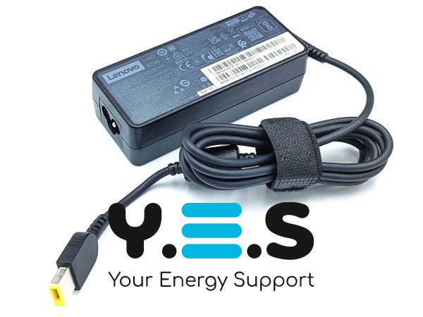 Блок живлення для Lenovo IdeaPad, ThinkPad, Yoga 65W 20V 3.25A (Square+Pin) ADLX65NLC3A ORIGINAL