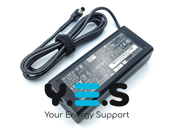 Блок живлення для Sony VAIO VGN-FW / VGN-AR / VGN-AW / VGN-NS / VGN-FZ 19.5V 4.7A 90W (6.5×4.4+Pin) ORIGINAL