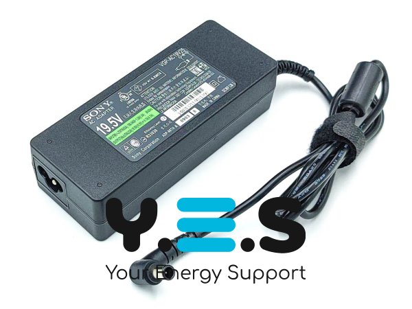 Блок живлення для Sony VAIO VGN-FW / VGN-AR / VGN-AW / VGN-NS / VGN-FZ 19.5V 4.7A 90W (6.5×4.4+Pin)