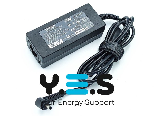 Блок живлення для ноутбука Acer 45W 19V 2.37A 3.0×1.1 мм (Aspire A315-58, A317-33, A317-53)