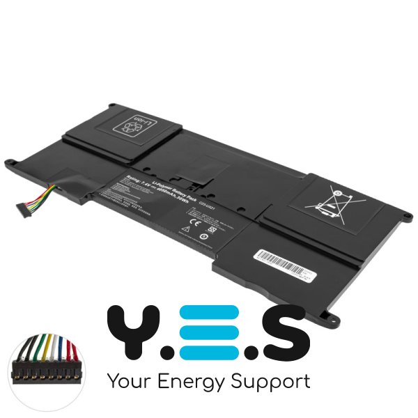 4800mAh 7.4V C23-UX21 C23 UX21 акумулятор для Asus Zenbook UX21 UX21A UX21E Ultrabook