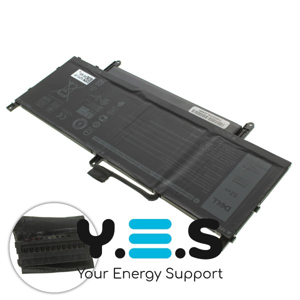 Original 6840mA 7.6V TVKGH 089GNG N7HT0 0HYMNG акумулятор для Dell Latitude 9510 2-in-1 Series