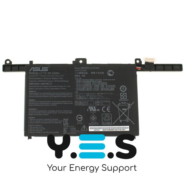 Original 4210mAh 7.7V акумулятор для ASUS ExpertBook B9450 B9450F B9450FA C21N1903