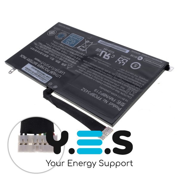 Original 2840mAh 14.8V FPCBP345Z акумулятор для Fujitsu LifeBook UH572 UH552 Ultrabook Series FMVNBP219 FPB0280 FPCBP345Z