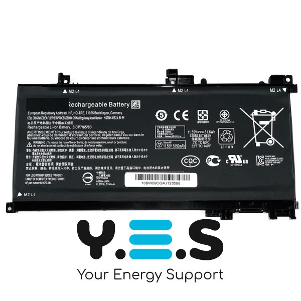Original 5150mAh 11.55V TE03XL акумулятор для HP OMEN 15-bc011TX 15-bc012TX 15-bc013TX 15-AX015TX AX017TX TPN-Q173 HSTNN-UB7A 849910-850