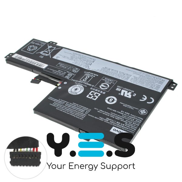 Original 3685mAh 11.4V акумулятор для Lenovo Ideapad 330-15ich L17M3PB1 L17C3PB0