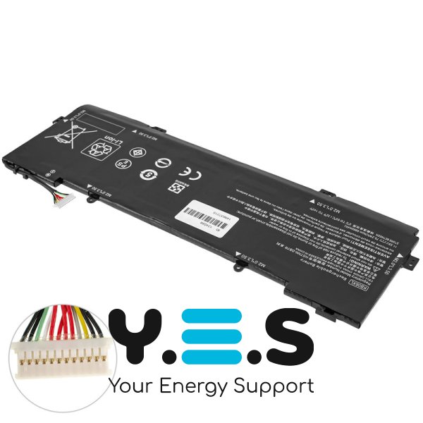 6840mAh 11.55V KB06XL акумулятор для HP Spectre x360 15-BL002XX Z6L01EA Z6K97EA Z6K99EA Z6K96EA Z6L00EA Z6L02EA HSTNN-DB7R