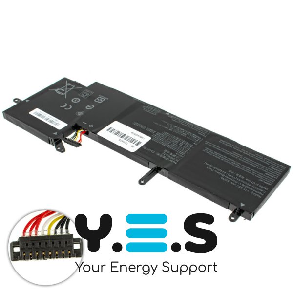 4550mAh 11.55V C31N1704 акумулятор для Asus ZenBook Flip 15 UX561UD  C31N1704