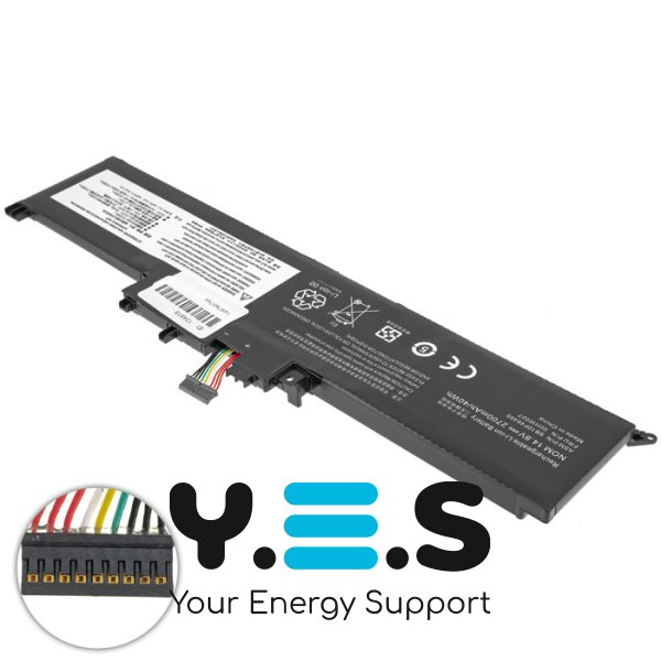 2700mAh 14.8V акумулятор для Lenovo ThinkPad Yoga 260 370 X380 00HW026 SB10F46464 01AV432 01AV433 00HW027