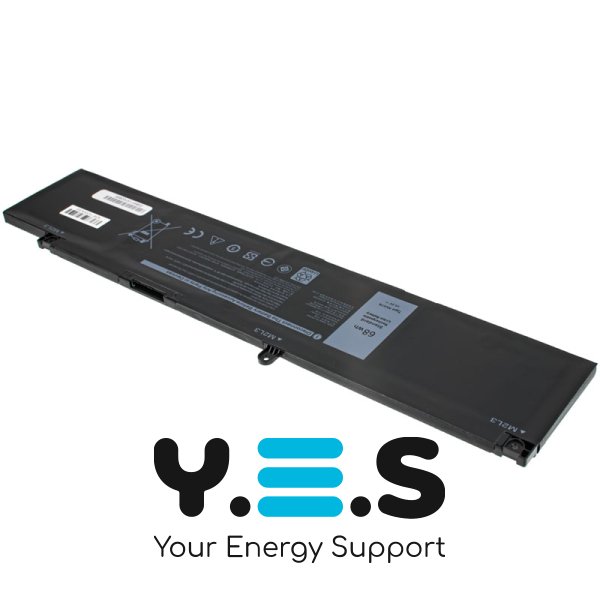 4255mAh 15.2V акумулятор для DELL G5-5000 5500 5590 5505 G7-7590 7790 battery MV07R W5W19 JJRRD 72WGV 0JJRRD